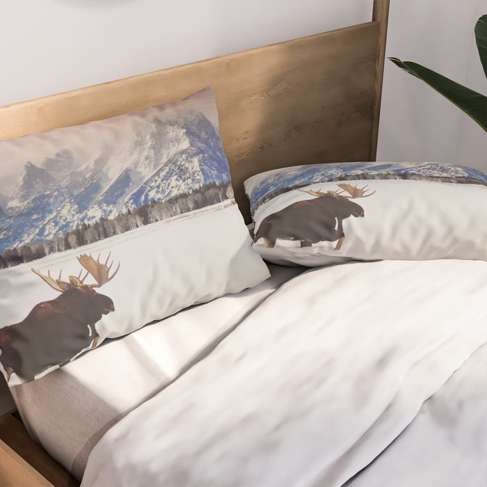 Grand Tetons Wanderer Pillow Sham Gallery Image 2