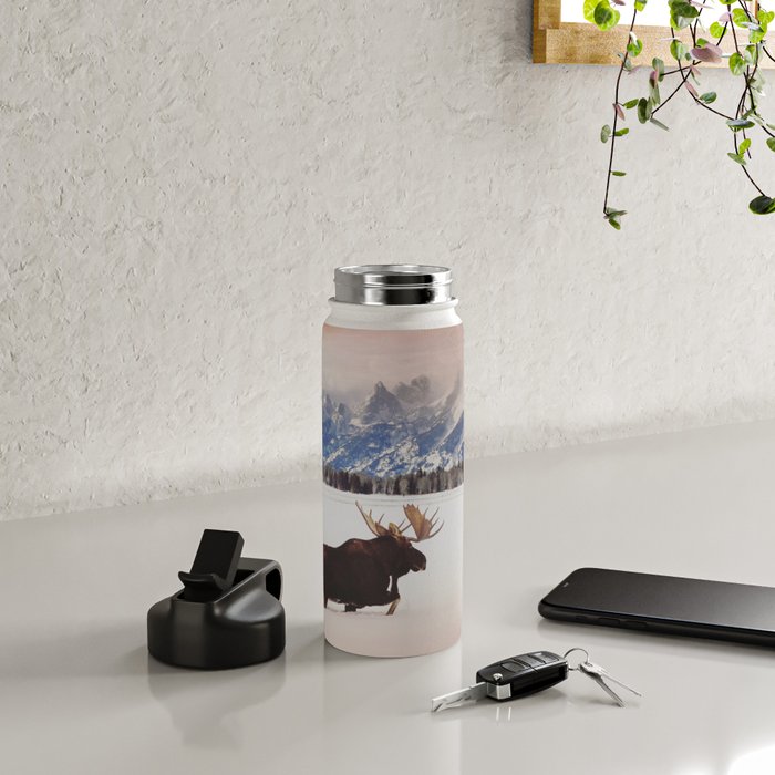 Grand Tetons Wanderer Water Bottle Gallery Image 4