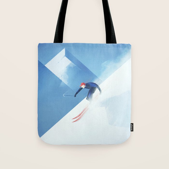 Ski France Tote Bag Gallery Image 1