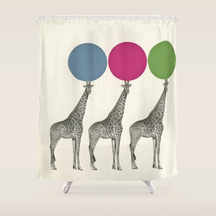 Balancing Act Shower Curtain Gallery Image 1