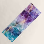 Multicolor quartz texture Yoga Mat Gallery Image 1