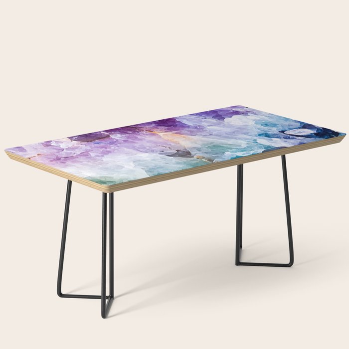 Multicolor quartz texture Coffee Table Gallery Image 1