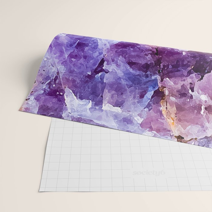 Multicolor quartz texture Wrapping Paper Gallery Image 2