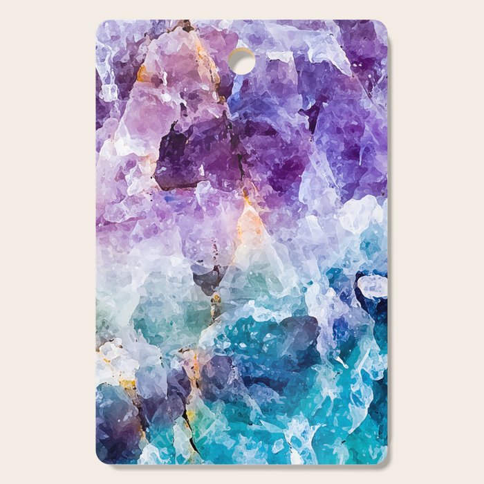 Multicolor quartz texture Cutting Board Gallery Image 1