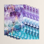 Multicolor quartz texture Wrapping Paper Gallery Image 3
