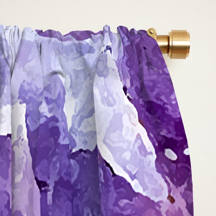 Multicolor quartz texture Window Curtain Gallery Image 2