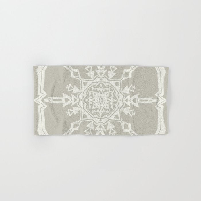 Scandinavian Snowflake no. 1 Bath Towel Gallery Image 1