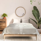 Scandinavian Snowflake no. 1 Comforter Gallery Image 3