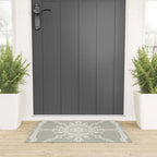 Scandinavian Snowflake no. 1 Welcome Mat Gallery Image 3