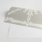 Scandinavian Snowflake no. 1 Wrapping Paper Gallery Image 2