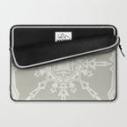 Scandinavian Snowflake no. 1 Laptop Sleeve Gallery Image 2