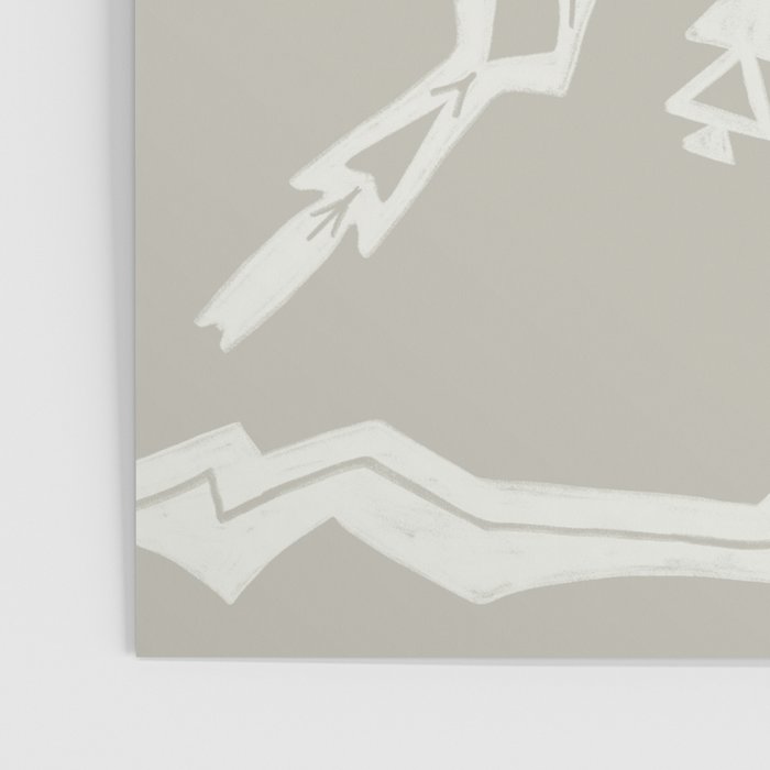 Scandinavian Snowflake no. 1 Poster Gallery Image 3