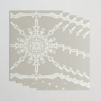 Scandinavian Snowflake no. 1 Wrapping Paper Gallery Image 3