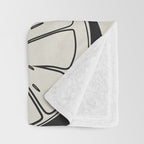 Line Art Oranges 1 Throw Blanket Gallery Image 3