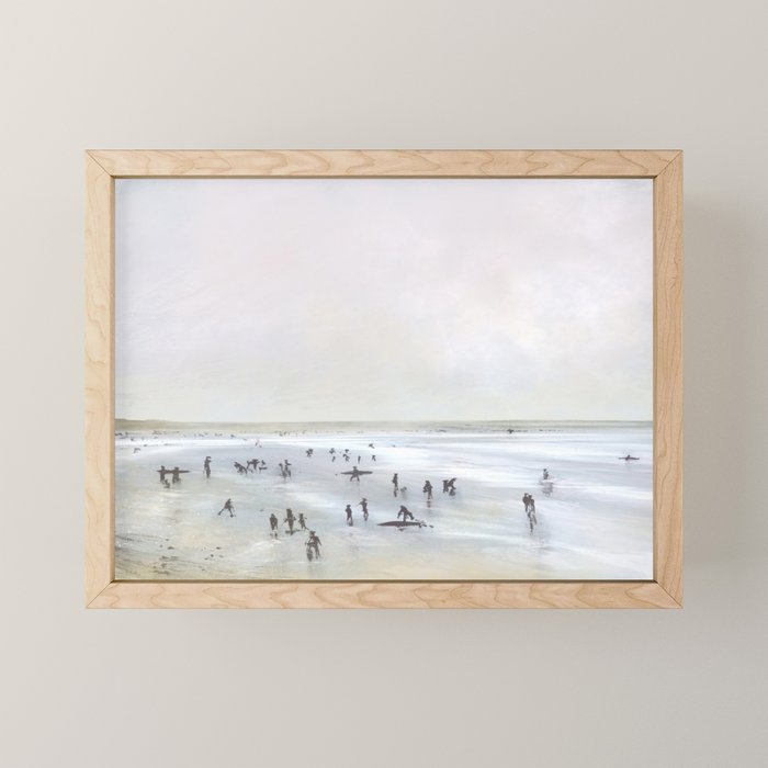Afternoon Beach Mini Art Print Gallery Image 1