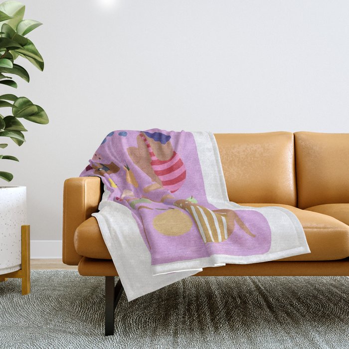 My Girls Throw Blanket Gallery Image 1
