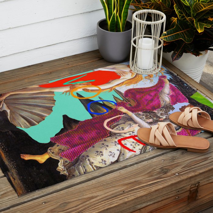 Rebirth of Her Outdoor Rug Gallery Image 2
