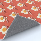 FAST FOOD / Egg and Bacon - pattern Rug Gallery Image 4