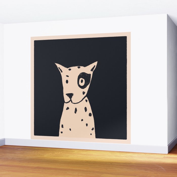 One spotty dog Wall Mural Gallery Image 2