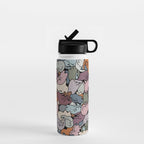 Essential cats pattern Water Bottle Gallery Image 1