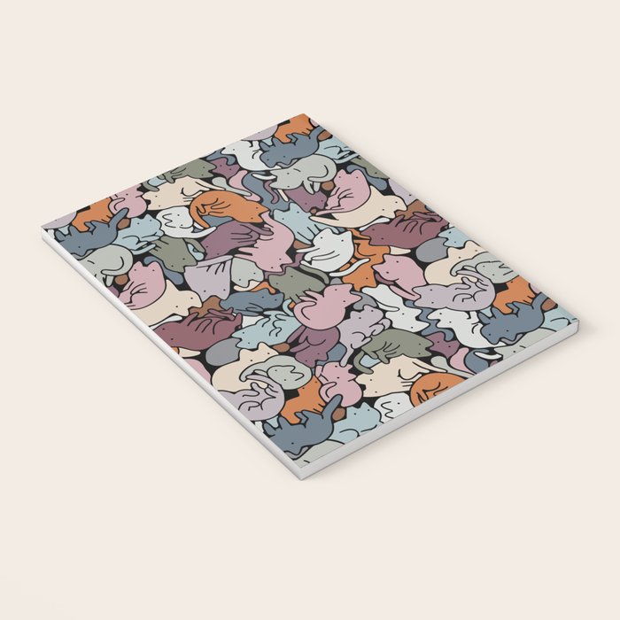 Essential cats pattern Notebook Gallery Image 3