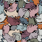 Essential cats pattern Coffee Mug Gallery Image 2