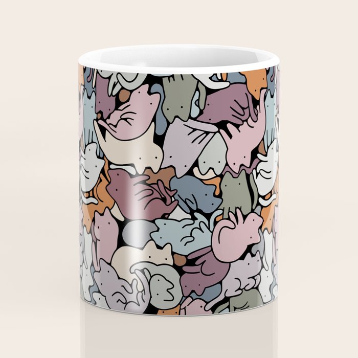 Essential cats pattern Coffee Mug Gallery Image 4