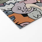 Essential cats pattern Welcome Mat Gallery Image 2