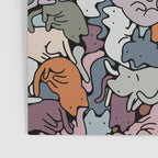 Essential cats pattern Poster Gallery Image 3