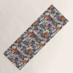 Essential cats pattern Yoga Mat Gallery Image 1