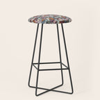 Essential cats pattern Stool Gallery Image 1