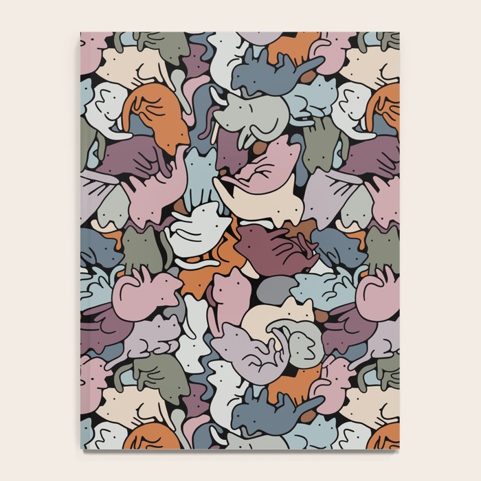 Essential cats pattern Notebook Gallery Image 4