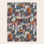 Essential cats pattern Poster Gallery Image 4