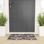 Essential cats pattern Welcome Mat Gallery Image 3