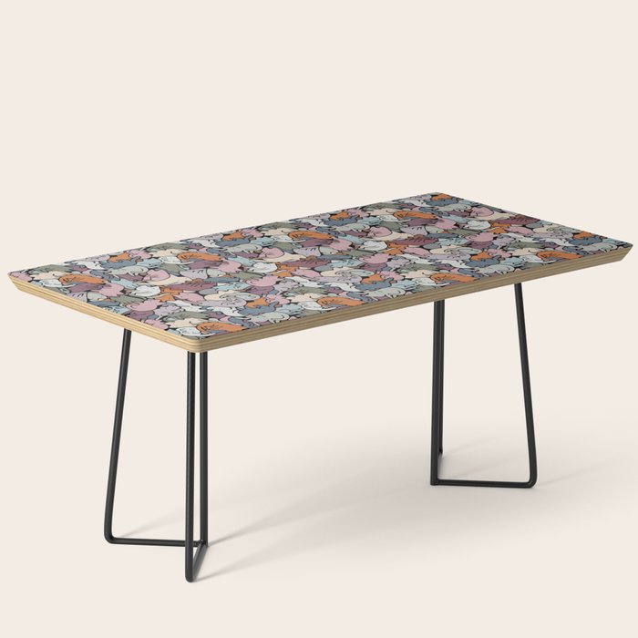 Essential cats pattern Coffee Table Gallery Image 1
