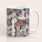Essential cats pattern Coffee Mug Gallery Image 1