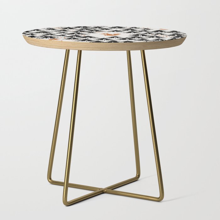 Black Forest fox and hare Side Table Gallery Image 1