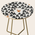Black Forest fox and hare Side Table Gallery Image 2