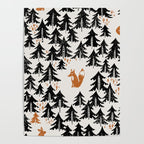 Black Forest fox and hare Poster Gallery Image 4