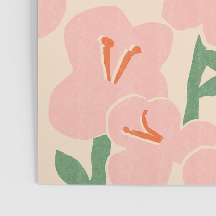 Pink Flowers Poster Gallery Image 3