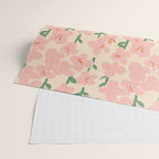 Pink Flowers Wrapping Paper Gallery Image 2