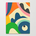 Colorful Mid Century Abstract  Notebook Gallery Image 4