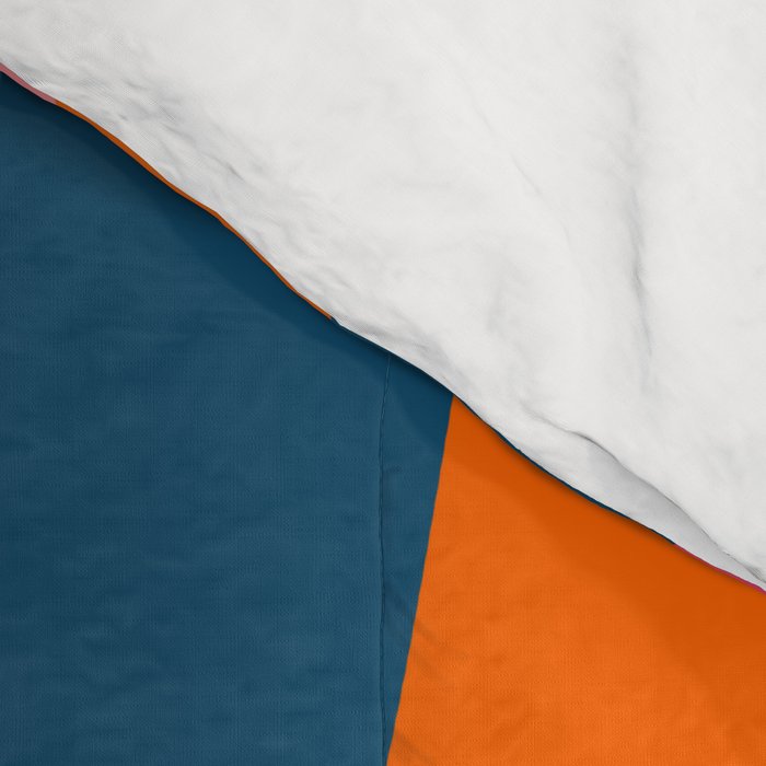 Colorful Mid Century Abstract  Comforter Gallery Image 4