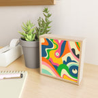 Colorful Mid Century Abstract  Mini Art Print Gallery Image 2