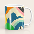 Colorful Mid Century Abstract  Coffee Mug Gallery Image 1