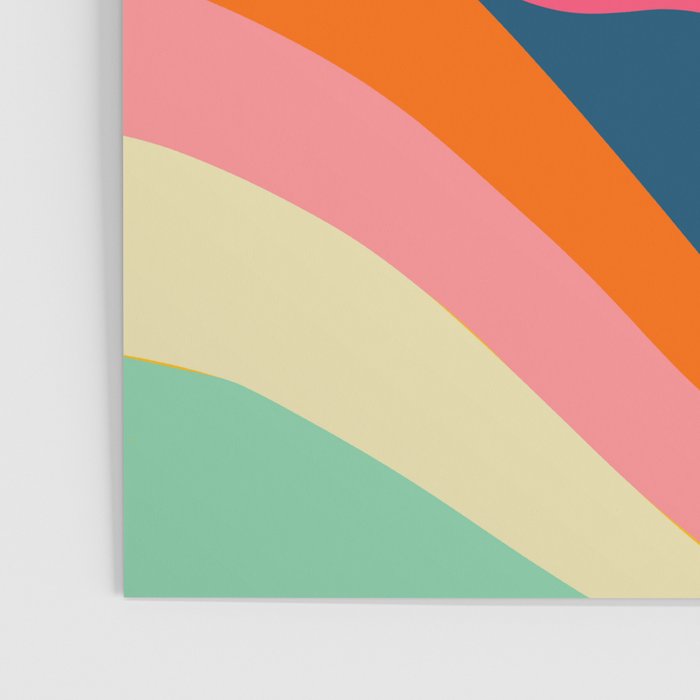 Colorful Mid Century Abstract  Poster Gallery Image 3
