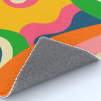 Colorful Mid Century Abstract  Rug Gallery Image 4