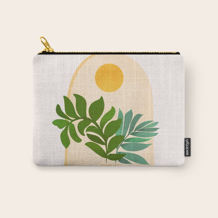 Boho Summer Scene Window Series Carry All Pouch Gallery Image 1