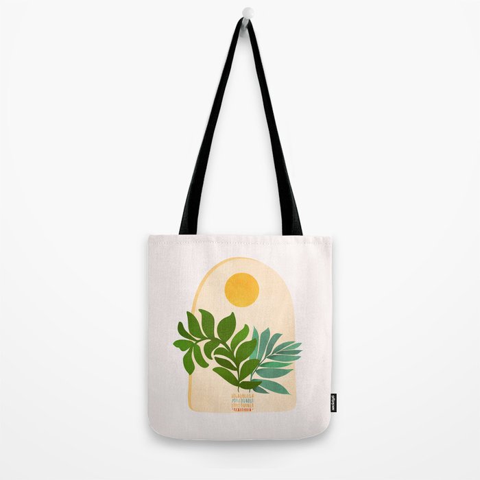 Boho Summer Scene Window Series Tote Bag Gallery Image 2