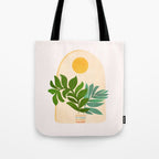 Boho Summer Scene Window Series Tote Bag Gallery Image 1
